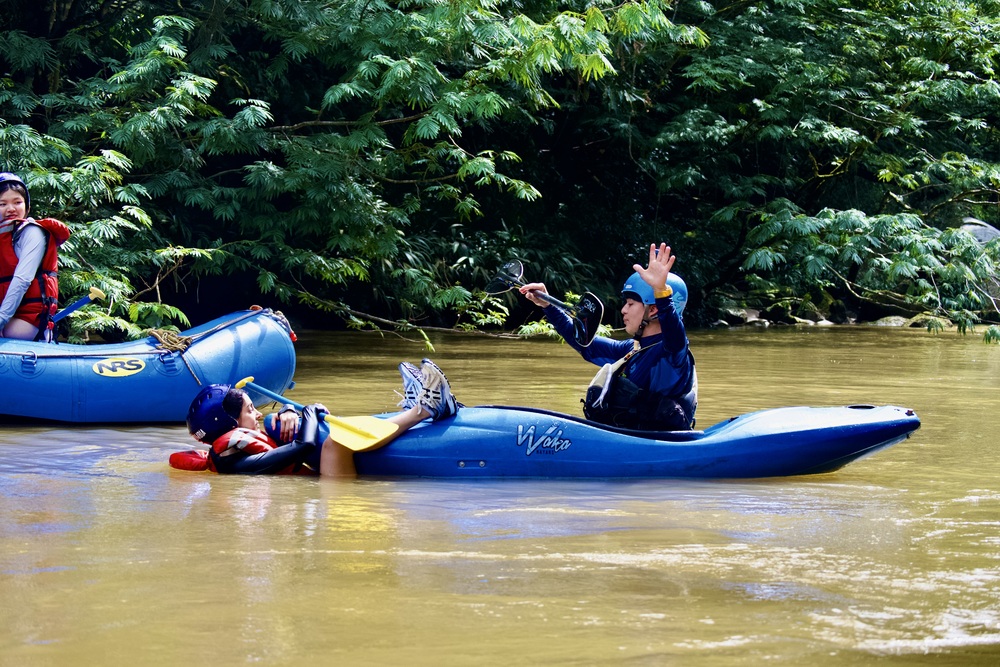 Safety equipment and river guides